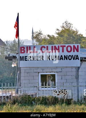 Elogio di Bill Clinton, ha mentito per creare una crisi in Kosovo e Metohija, Serbia. Foto Stock