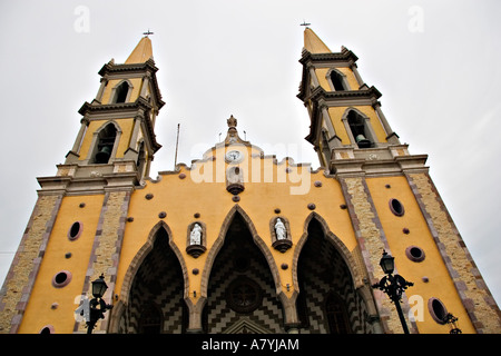 Nord America, Messico, Mazatlan. La cattedrale nel cuore di Old Mazatlan Foto Stock