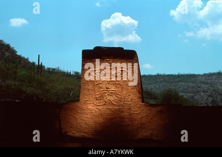 Olmec, antiche culture, Americhe, Teopantecuanitlan, Messico. Foto Stock