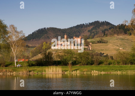 Castello ora Ortenberg una cantina e ostello della gioventù Ortenberg Foresta Nera Germania Aprile 2007 Foto Stock