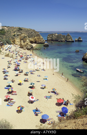 Praia de Dona Ana, Lagos, Algarve Foto Stock