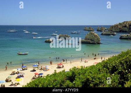 Praia de Vau, Praia da Vau Foto Stock