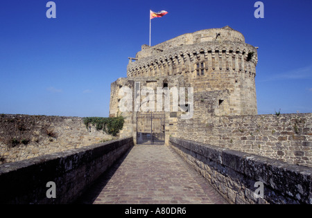 Francia, Côtes d'Armor, Dinan, castello, mantenere della duchessa Ann Foto Stock