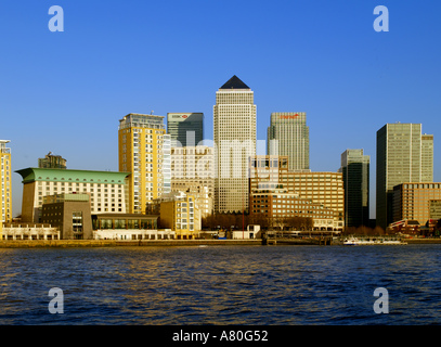 Docklands, Canary Wharf Foto Stock