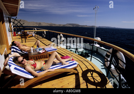 L'Egitto, la Nubia, lago Nasser, crociera sul Kasr Ibrim Foto Stock