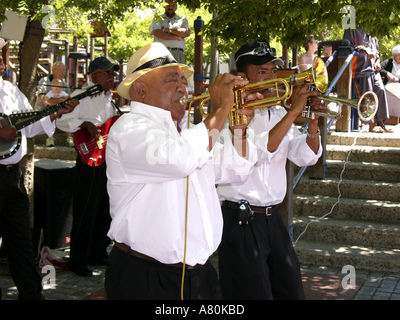Cape Town Waterfront Entertainment Foto Stock