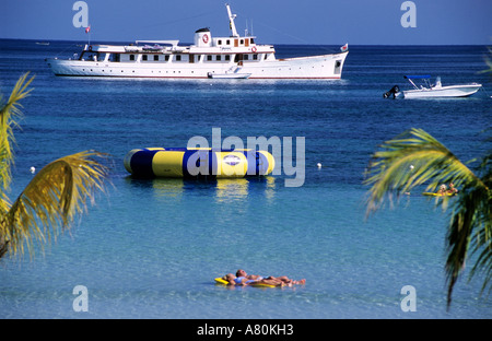 Giamaica, Westmoreland parrocchia, Negril, Grand Hotel Lido, zeina Aristote Onassi' yacht Foto Stock