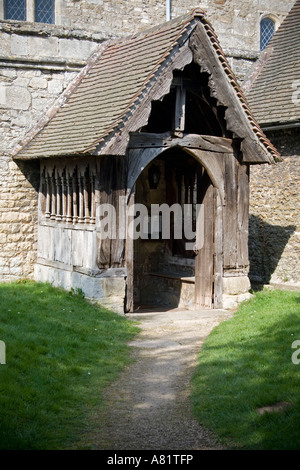 Santa Maria la Chiesa lungo Wittenham Oxfordshire Foto Stock