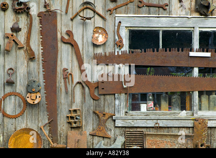 Crow Creek Gold Mine, Girdwood, Alaska, STATI UNITI D'AMERICA Foto Stock