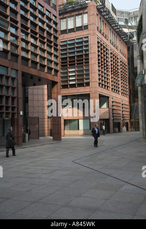 Uffici moderni, Broadgate Circus, città di Londra, Inghilterra Foto Stock