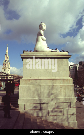 Alison riunitore scultura in Trafalgar Square,Londra Foto Stock