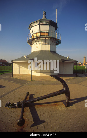 Harwich basso faro e il Museo Marittimo Essex England Regno Unito Foto Stock