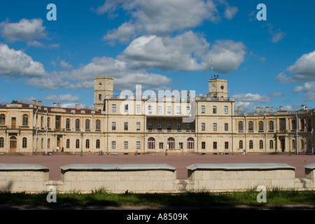 La Russia principale Palazzo Gatchina Foto Stock