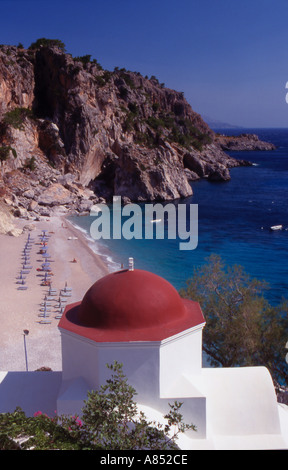 Kyra Panagia Karpathos Grecia Foto Stock