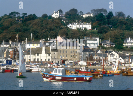 Frazione di Cobb visto dal Cobb a Lyme Regis nel Dorset England Regno Unito Foto Stock