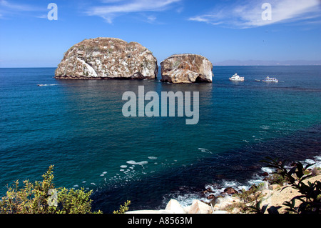 Los Arcos rocce di Banderas Bay a sud di Puerto Vallarta Messico Foto Stock