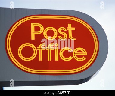 Post Office segno / logo, UK. Foto Stock