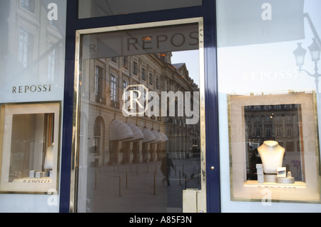 Repossi in Place Vendome Square, Parigi, Francia Foto Stock