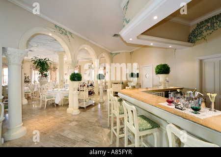 Ristorante & Bar, Gran Hotel Bahia Del Duque Resort, a Costa Adeje, a Playa de las Americas, Tenerife, Isole Canarie, Spagna Foto Stock