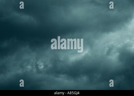 Cielo tempestoso Foto Stock