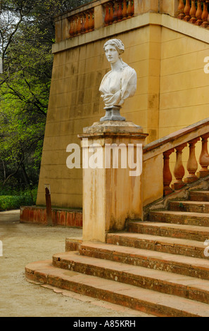 Barcellona Labirinto di Horta Barcellona Catalonia Spagna Foto Stock