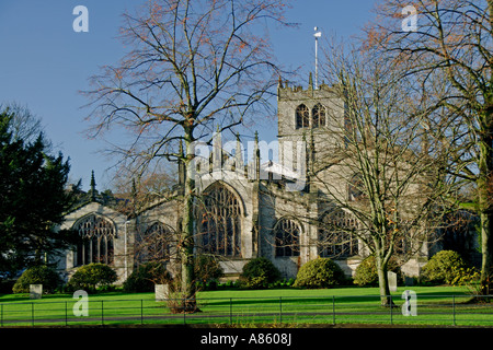 Chiesa della Santa Trinità, Kendal. Cumbria, Inghilterra. Regno Unito, Europa. Foto Stock