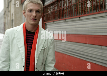 Giovane uomo, ritratto Foto Stock
