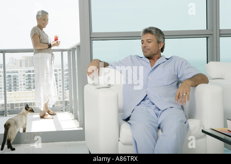 Matue coppia Foto Stock