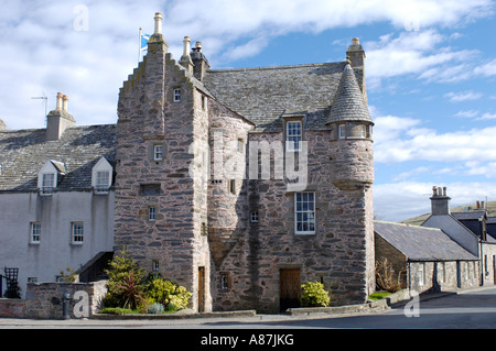 Il castello di Fordyce Banff-shire Grampian Regione Scozia UK Foto Stock