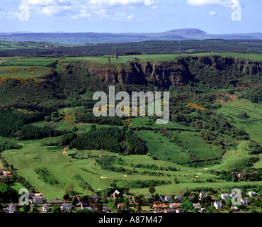 Monumento Knockagh County Antrim Irlanda del Nord Foto Stock