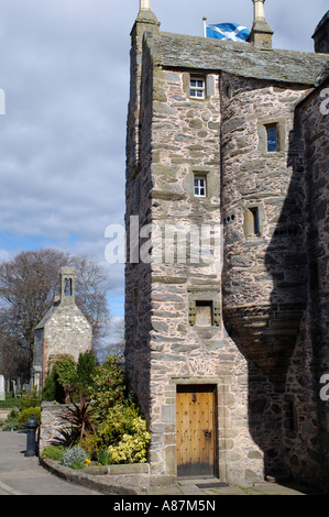 Il castello di Fordyce Grampian situato nel centro del villaggio di Fordyce è spesso trascurato dai visitatori in Scozia Foto Stock