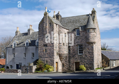 Il castello di Fordyce Grampian situato nel centro del villaggio di Fordyce è spesso trascurato dai visitatori in Scozia Foto Stock