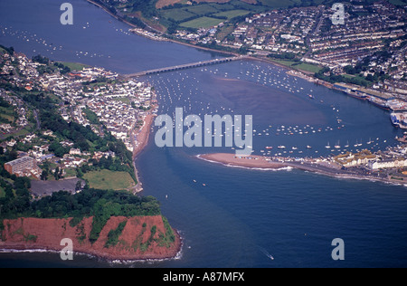 Shaldon estuario Teignmouth Foto Stock