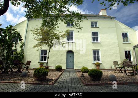 Hurst House Hotel vicino a Laugharne in Dyfed Galles posseduto dalla televisione Attore Neil Morrissey Foto Stock