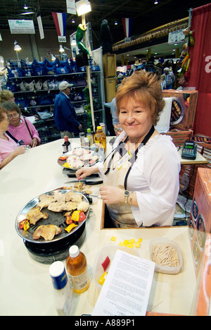 Abitudini alimentari stabilimenti presso la Florida State Fair Foto Stock