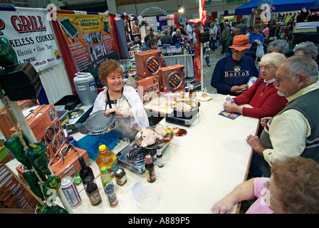 Abitudini alimentari stabilimenti presso la Florida State Fair Foto Stock