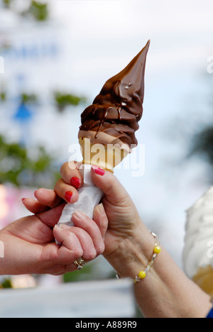 Abitudini alimentari stabilimenti presso la Florida State Fair Foto Stock