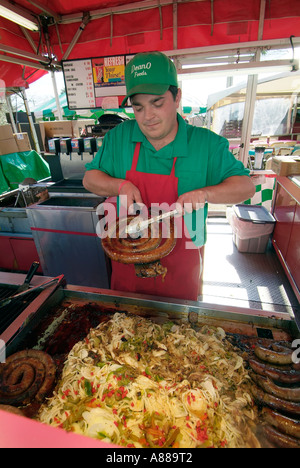 Abitudini alimentari stabilimenti presso la Florida State Fair Foto Stock