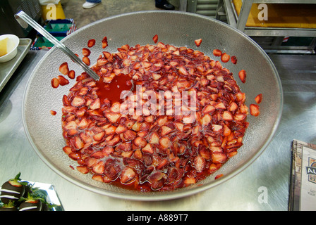 Abitudini alimentari stabilimenti presso la Florida State Fair Foto Stock