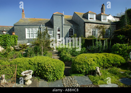 Il Abbey Hotel in Penzance Cornwall di proprietà dell'originale modello super Jean Shrimpton Foto Stock