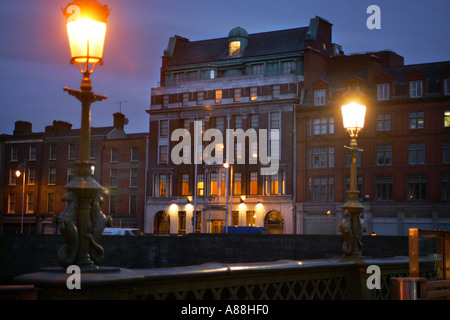 The Clarence Hotel in Dublin possedute da U2 membri della band Bono e il bordo Foto Stock