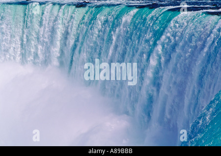 Canada Ontario Cascate del Niagara in prossimità delle Cascate Canadesi Foto Stock