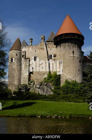 Castello d'acqua Heidenreichstein, Waldviertel, Austria Inferiore, Austria Foto Stock