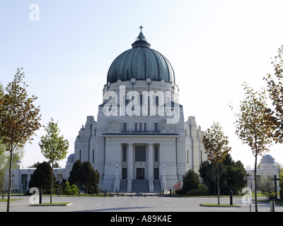 Vienna, cimitero centrale Chiesa di San Borromeo Hegele architetto allievo di Otto Wagner Foto Stock