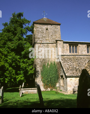 Regno Unito Wiltshire Hinton Parva St Swithun's Chiesa Parrocchiale Foto Stock