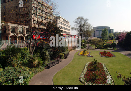 Katherine Street Queen Elizabeth gardens Foto Stock