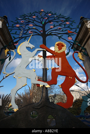 La Queen Elizabeth Gate, Hyde Park, Londra Foto Stock