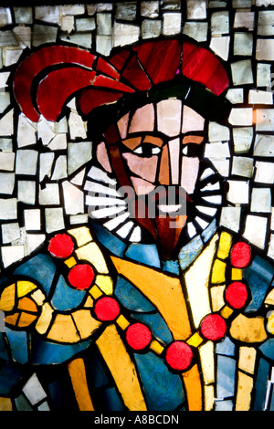 Vetrata pattern Foto Stock