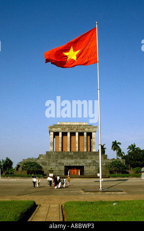 Sud-est di Asia Vietnam Hanoi Mausoleo di Ho Chi Minh Foto Stock