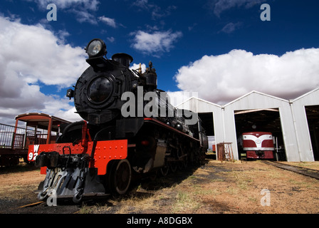 Old Ghan Museum di Alice Springs Territori del Nord Australia 2007 Foto Stock